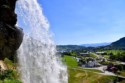 Norwegen Wasserfall