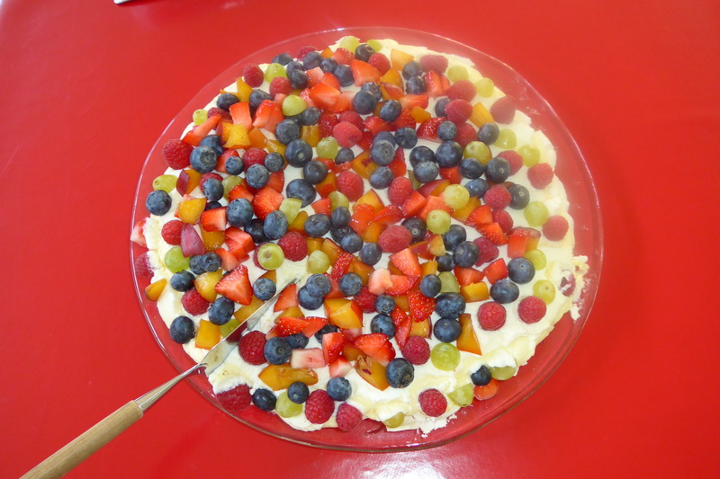 Pavlova Festtagskuchen